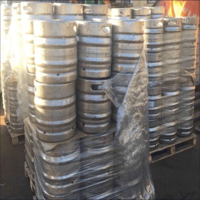 Кеги на паллетах — оптовая закупка пивных кег